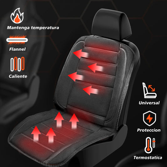 FUNDA CALEFACCIONABLE PARA ASIENTO AUTO