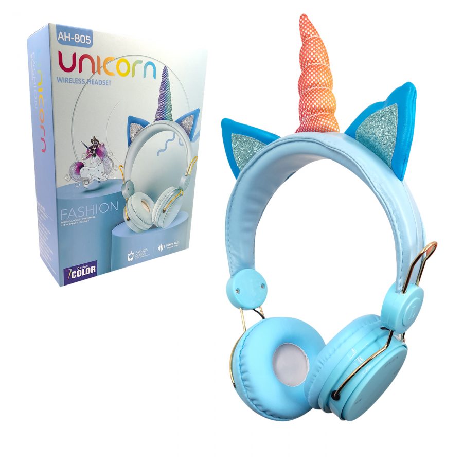 Audífono De Unicornio Inalámbrico AH-805