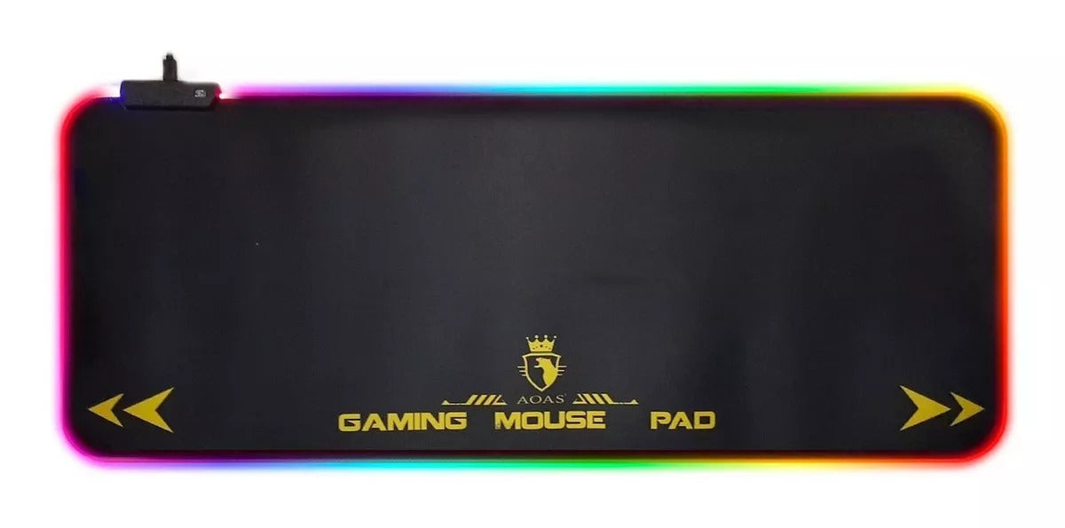 Mouse Pad Gamer Rgb Xl Aoas S4000 Waterproof