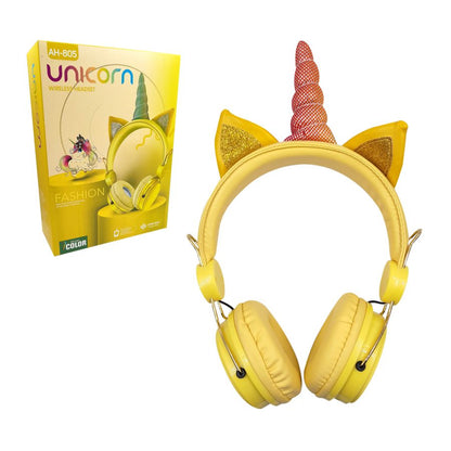 Audífono De Unicornio Inalámbrico AH-805