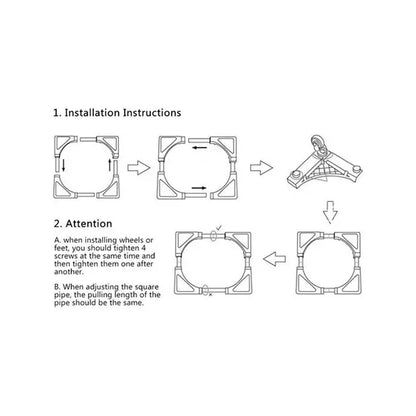 Soporte Para Lavadora Base Ajustable