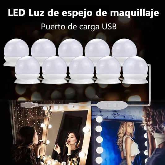 Luces Para Espejo Tocador Maquillaje 10