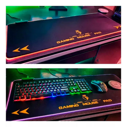 Mouse Pad Gamer Rgb Xl Aoas S4000 Waterproof